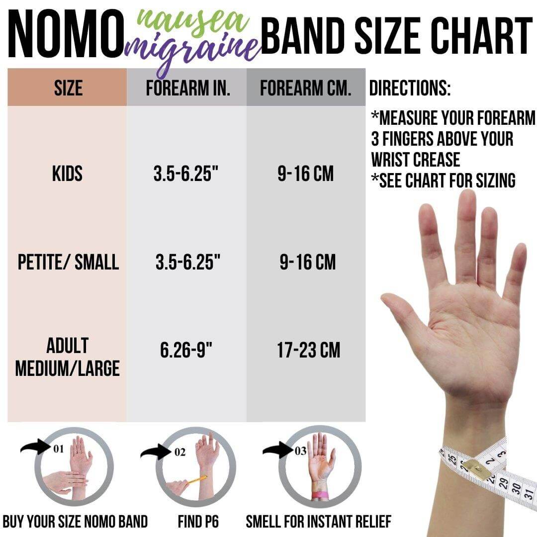 Scented Motion Sickness & Nausea Bracelet | NoMo Nausea - Image 4